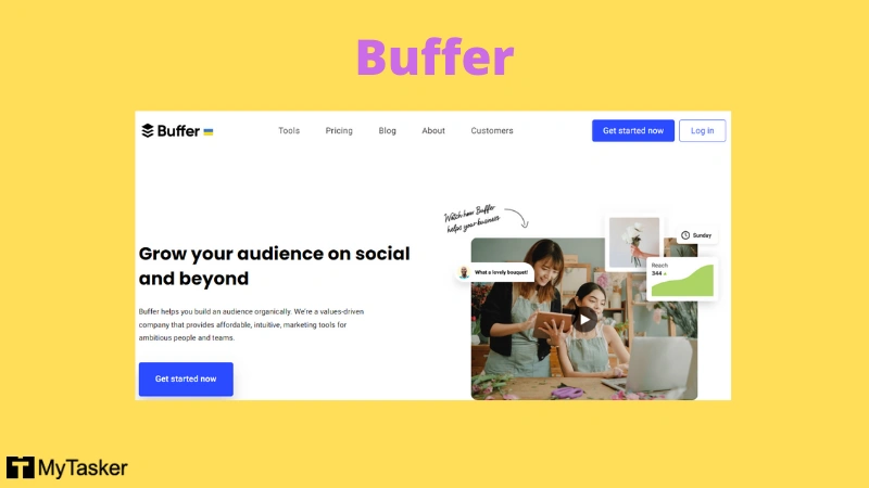 buffer social media scheduling tool logo